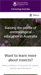 Mobile Screenshot of entomology.edu.au